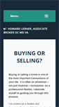 Mobile Screenshot of howardlerner.com